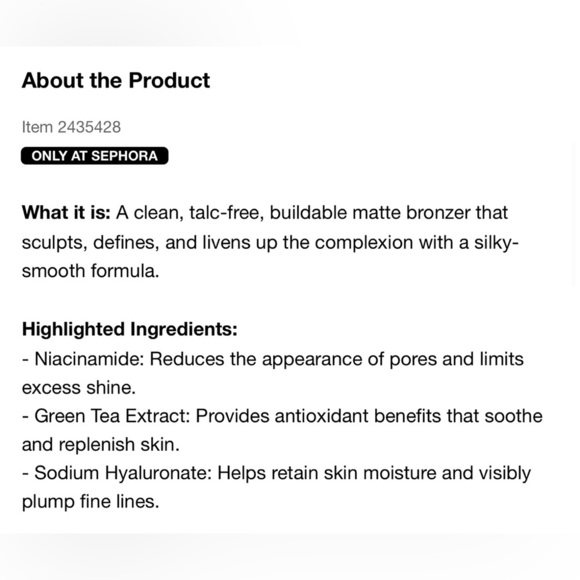 NIB LYS Beauty No Limits Matte Bronzer in Motivate - Light - Picture 8 of 12